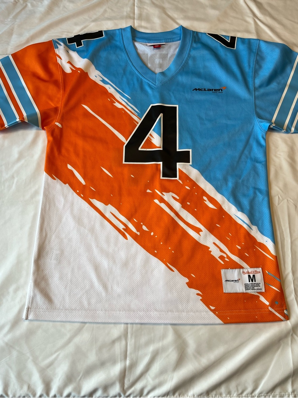McLaren Racing Norris 4 Jersey Mitchell & Ness Mens Medium F1 Streetwear